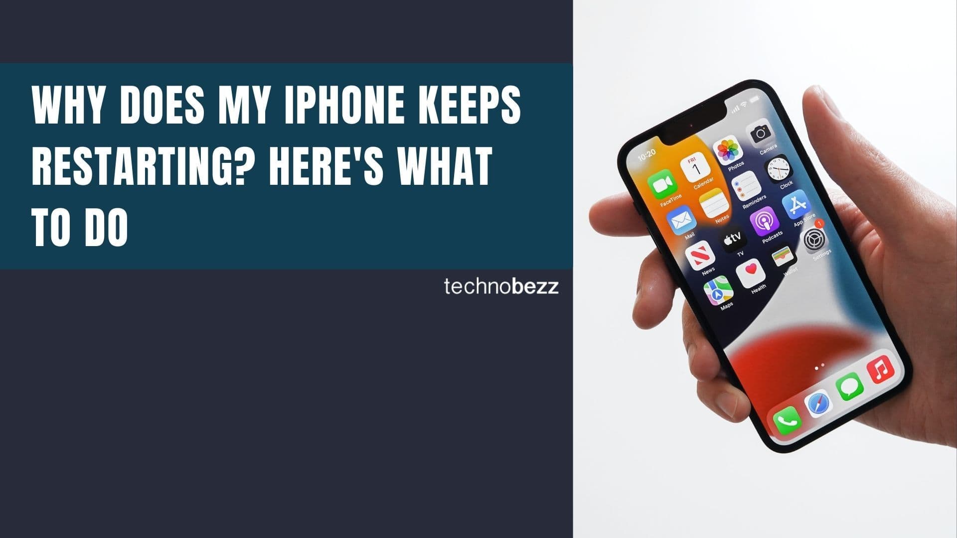How to Fix an iPhone That Keeps Restarting Randomly