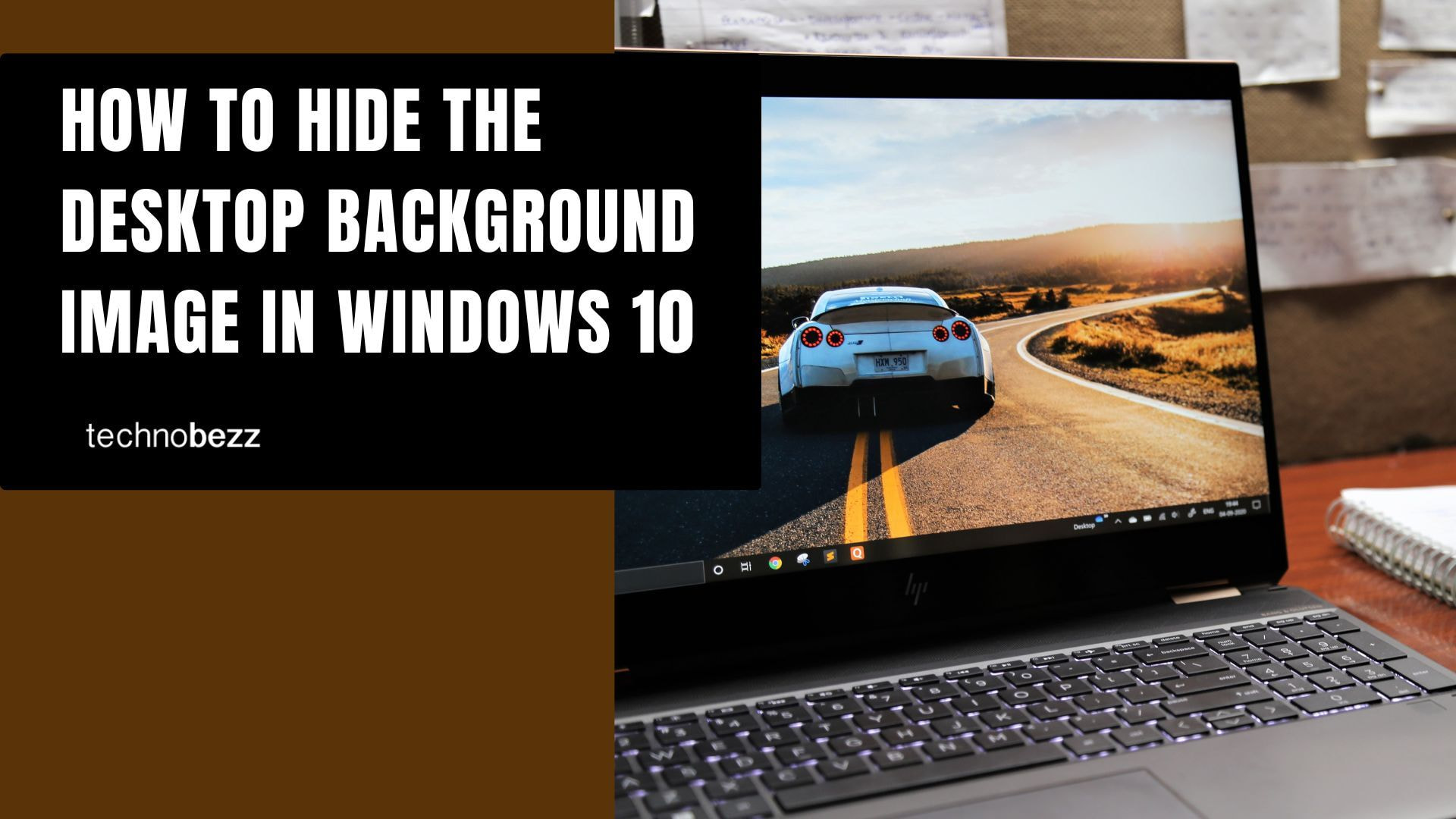 How to Hide the Desktop Background Image in Windows 10