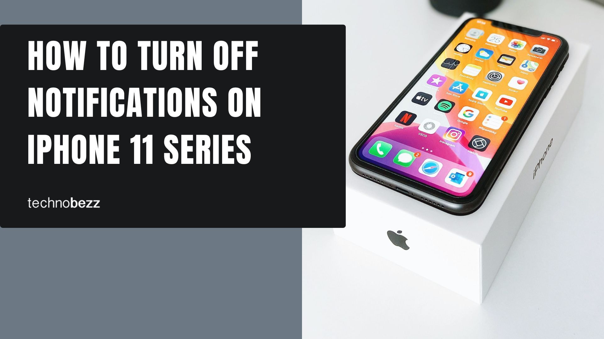 How To Turn Off Notifications On iPhone 11 Series