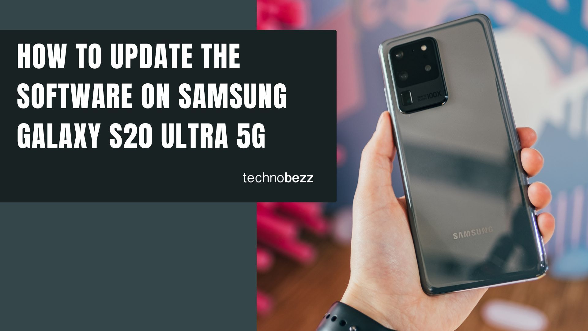 How to update the software on Samsung Galaxy S20 Ultra 5G