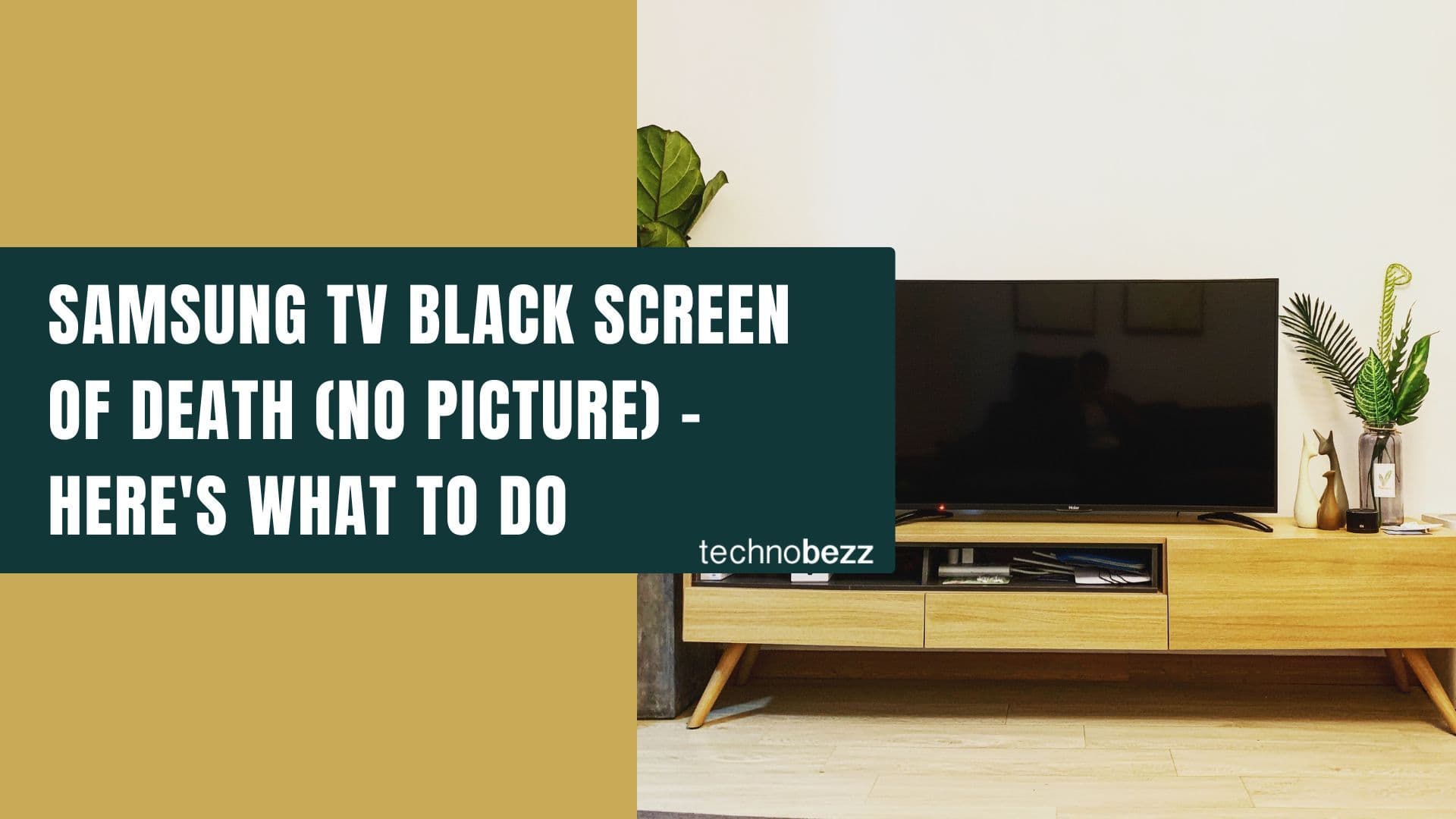 Samsung TV Black Screen of Death - How to Fix It