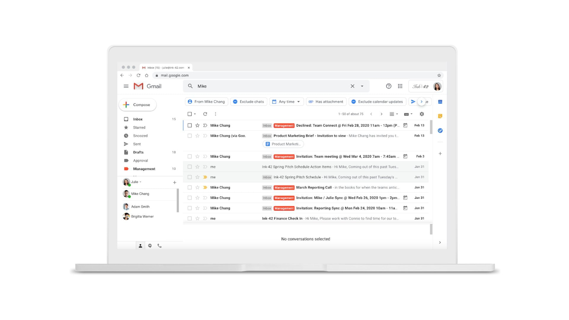 How to add email signature in Gmail